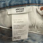 Paige NWT  Archie Shorts Size 31 Photo 4