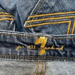 7 For All Mankind Flynt Ankle Bootcut Jeans in Medium Wash Size 29 Photo 9