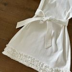 Cinq à Sept cinq a sept easton denim belted a-line mini dress Photo 4