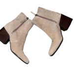 Blondo  Stylish Tan Cow Suede Leather Booties  Ankle Boots 7.5 M Photo 2