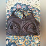 Aerie 246  Offline Real Me Strappy Back Expresso Kiss Sports Bra xl Photo 2