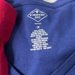 st. john's bay St. John’s Bay Women’s Long sleeve tees (3) - Burgundy, Fuschia & Blue - Size 1x Photo 3