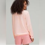 Lululemon  Pack Light Pullover Light Pink Jacket  Size 4 Photo 2