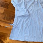 Columbia  Titanium Long Sleeve Hoodie Blue Floral Print Sun Protection Size M Photo 3