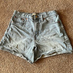 Madewell  Shorts Denim Relaxed Mid-Length Photo 0