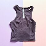 LULULEMON Nulux Cropped Purple Run Tank Size 4 NEW with tags Photo 1