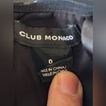Club Monaco  Black Strapless Tiered Ruffle Cocktail Dress - Size 0 Photo 5