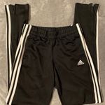 Adidas Black / White Striped Joggers Photo 1