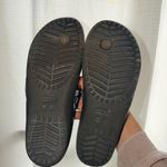 Crocs Women's Gray Floral Sandals size 9 iconic comfort flip flops Photo 5