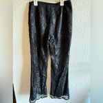 Y2K Casual Corner Black Lace Pants Women’s Size 4 Photo 3