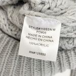 Naked Wardrobe Off The Shoulder Just Own Knit Cropped Cozy Sweater: Light Grey Photo 9