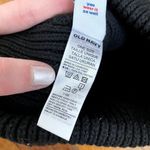 Old Navy black ribbed knit hat winter cap casual warm style one size Photo 2