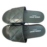 NEW J SLides by Urban Sport Fabio Black Slide On Sandals Casual Womens Size 7 Photo 2