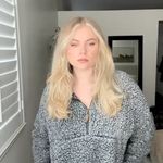 Sherpa Pullover Quarter Zip Gray Size M Photo 0