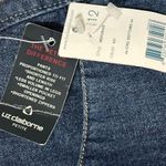 Liz Claiborne Vintage‎  Petite Trouser Fit Dark Wash Jeans Photo 3
