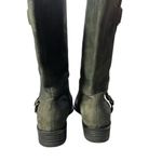 Cole Haan Nike Air Tantivy Biker Boot Brass Hardware Nubuck Leather Sz 9B Photo 9