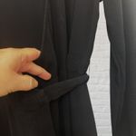 ASTR The Label Black Silk Wrap Dress XL • Hi Photo 9