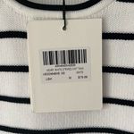 DISSH Henry White Black Striped Knit Tank Luxury Chic NWT Size M Photo 5