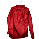 G III Sports Carl Banks OU Hooded Raincoat Size Medium Oklahoma Sooners Crimson Red Photo 1