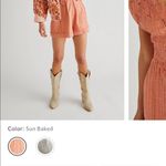 Free People NWT Finley Cutwork Lace Romper Photo 6