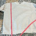 White Fox Boutique  Essentials Club Set Crewneck & Sweatpants Grey Marle Pink Photo 7