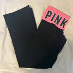 Victoria's Secret Y2K PINK  Foldable Waist Flare Yoga Pants Photo 2
