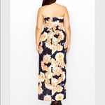 City Chic FLORAL-PRINT MAXI DRESS IN TULIP TIME Photo 3