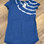 Aeropostale  Blue and White Tie Dye Short Sleeve Tee Photo 0