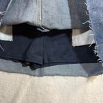 Hollister 18 Denim Micro Mini Skirt Lined Y2K Summer Distressed Fest Streetwear Photo 2