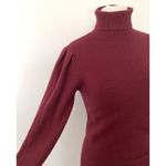 Rachel Parcell NWT Puff‑Shoulder Turtleneck Knit Sweater Wool Blend Sz XS Photo 10