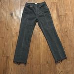 Pistola  Charlie high rise seam front raw hem jeans size 25 Asher Photo 3