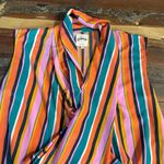 DUBGEE by Whoopi Boxy Colorful Stripe Pocket Sleeveless Dress Photo 12