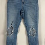 Levi's Levi’s 721 High Rise Skinny Denim Distressed Blue Jeans 28 Basic Casual Everyday Photo 0