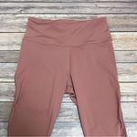 Free People  Movement Withered Rose Rebound Braided Crochet 7/8 Leggings Small Photo 1