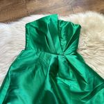 Elliatt  Protea Gown In Emerald Green Photo 3