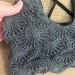 Free People  Gray and Black Bralette Size Small Photo 1