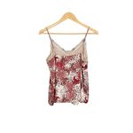 Aritzia Little Moon Floral Lace Camisole Tank Pink Size M Photo 1