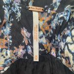 Free People  Washed Ashore Mini Dress Size Medium Floral Boho Beachy Flowy Whimsy Photo 6