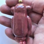 Monkeys Beaded Necklace Birthday pool party VTG Brown Photo 2