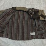 Vintage Quilted Patchwork Earth Toned / Neutral Button Up Jacket/Cardigan Medium Photo 5