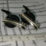 2pcs Black Devil Horn Hair Clips Photo 2