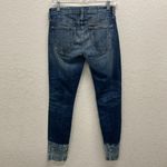 Current/Elliott NWT  The Cut Off Stiletto Jeans Dakota w/Tribal Design 25 Photo 5