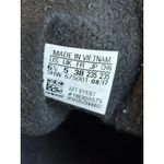 Adidas  Gazelle Black Silver Metallic‎ Women's Size 6.5 Lace Up Tennis Shoe Logo Photo 6