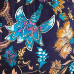 Xhilaration  floral paisley gauzy cutout choker neckline halter midi dress size M Photo 6