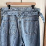  Jeans Agolde Reworked 90s Paperbag Jeans Ultra High Rise Straight Leg Photo 9