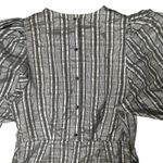 Samsoe Samsoe Celestine Shiny Short Dress Gold Size L Photo 4