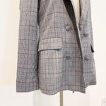 Majorelle  Rhea Glen Plaid Double Breasted Blazer Jacket Contemporary Work Small Photo 4