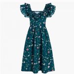 Hill House NWT  Ava Dress in Moody Floral Photo 4