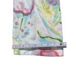Silk Club Collection Women’s vintage floral cropped pants sz 6 cottage summer White Photo 4