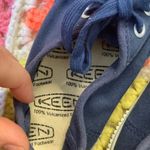 Keen  Volcanized Footwear Size 7 Blue Slip On Sneaker Flats White Womens Casual Photo 6